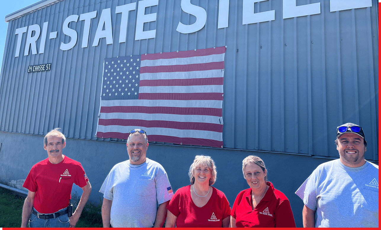 Tri-State Steel employees smiling